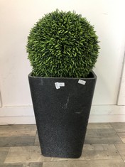 OUTDOOR DECORATIVE FAUX PLANTER BUSH :: LOCATION - FRONT FLOOR(COLLECTION OR OPTIONAL DELIVERY AVAILABLE)