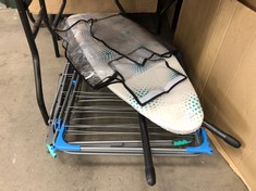 QUANTITY OF ASSORTED ITEMS TO INCLUDE FOLDING IRONING BOARD: LOCATION - TABLES(COLLECTION OR OPTIONAL DELIVERY AVAILABLE)