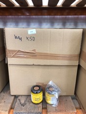 50X VIBRANT & FIERY ENGLISH MUSTARD BEST BEFORE DECEMBER 2024: LOCATION - BACK RACK(COLLECTION OR OPTIONAL DELIVERY AVAILABLE)