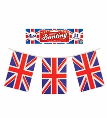 PALLET OF ASSORTED ITEMS TO INCLUDE UNION JACK BUNTING: LOCATION - BACK FLOOR(COLLECTION OR OPTIONAL DELIVERY AVAILABLE)