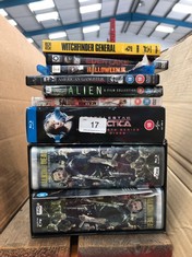 QUANTITY OF ASSORTED DVDS TO INCLUDE THE WALKING DEAD COMPLETE SERIES 1-11 18+ ID MAY BE REQUIRED - COLLECTION ONLY - LOCATION RIGHT RACK