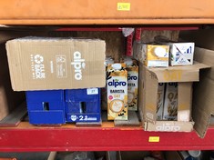 QUANTITY OF ASSORTED MILK ALTERNATIVE ITEMS TO INCLUDE ALPRO BARISTA OAT MILK SOME ITEMS MAY BE PAST BEST BEFORE DATE - COLLECTION ONLY - LOCATION RIGHT RACK