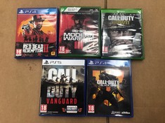 QUANTITY OF ASSORTED GAMES TO INCLUDE CALL OF DUTY VANGUARD FOR PS5 18+ ID MAY BE REQUIRED  - COLLECTION ONLY - LOCATION RIGHT RACK