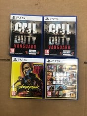 QUANTITY OF ASSORTED GAMES TO INCLUDE GRAND THEFT AUTO 5 FOR PS5 18+ ID MAY BE REQUIRED  - COLLECTION ONLY - LOCATION RIGHT RACK