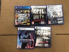 QUANTITY OF ASSORTED GAMES TO INCLUDE ASSASSINS CREED VALHALLA FOR PS5 18+ ID MAY BE REQUIRED  - COLLECTION ONLY - LOCATION RIGHT RACK