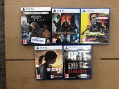 QUANTITY OF ASSORTED PS5 GAMES TO INCLUDE DRAGONS DOGMA 2 18+ ID MAY BE REQUIRED - COLLECTION ONLY - LOCATION RIGHT RACK