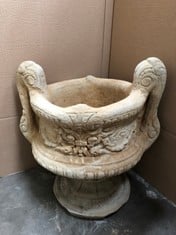 TWO HANDLED URN LARGE DECORATIVE 2 HANDLED URN - COLLECTION ONLY - LOCATION FRONT FLOOR