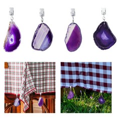 QUANTITY OF ASSORTED ITEMS TO INCLUDE LPRAER 4PCS AGATE TABLECLOTH WEIGHT CLIPS TABLE COVER WEIGHT HANGERS PENDANT TABLECLOTH CLAMP FOR OUTDOOR INDOOR GARDEN PARTY PICNIC TRAVEL TABLE DECOR RRP £293: