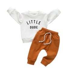 QUANTITY OF ASSORTED ITEMS TO INCLUDE FUPALITY BABY BOY 2PCS CLOTHES SET CAR PATTERNS LONG SLEEVE TOPS LONG PANTS CLOTHING OUTFIT: LOCATION - RACK A