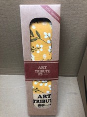 12 X ART TRIBUTE GUITAR STRAP COTTON YELLOW SPRING BLOSSOM FLOWERS INCLUDES 2 PICKS + STRAP LOCKS + STRAP BUTTON. FOR BASS, ELECTRIC & ACOUSTIC GUITARS. AN AWESOME GIFT FOR MEN & WOMEN - TOTAL RRP £1