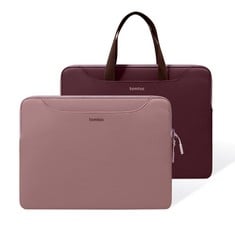 14 X TOMTOC 15-16 INCH SLIM LAPTOP CARRYING BAG FOR 15-INCH MACBOOK AIR M2/A2941, 16-INCH MACBOOK PRO M2/M1, 15-INCH MICROSOFT SURFACE LAPTOP 5/4/3, WATER-RESISTANT PROTECTIVE WOMEN LAPTOP ACCESSORY: