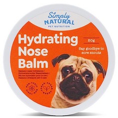 24 X DOG NOSE BALM, HYDRATES DRY CRACKED NOSE, SOOTHES AND MOISTURIZES SNOUTS - FOOD GRADE INGREDIENTS, VEGAN AND HYPOALLERGENIC NOSE BUTTER, 50G - TOTAL RRP £140: LOCATION - RACK C