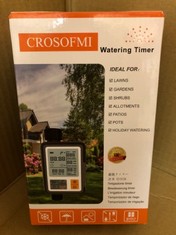 QUANTITY OF ASSORTED ITEMS TO INCLUDE CROSOFMI WATERING TIMER RRP £437: LOCATION - RACK A