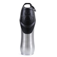 20 X SPEEDY PET DOG WATER BOTTLE PET TRAVEL BOWL 304 STAINLESS STEEL BOTTLE LIGHTWEIGHT AND WATERTIGHT DOGS OUTDOOR DRINKING CUP PORTABLE DOG CAT TRAVEL WATER DRINK BOTTLE 25-OUNCE - TOTAL RRP £166: