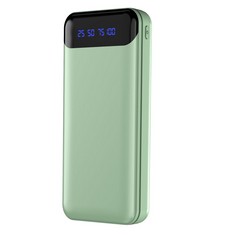 8 X ENERWOW POWER BANK, 16000MAH SLIM LIGHT PORTABLE CHARGER, QUICK CHARGING BATTERY PACK WITH LED DISPLAY, COMPACT POWER BANK COMPATIBLE WITH IPHONE, SAMSUNG, HEATED JACKET AND MORE(GREEN) - TOTAL R