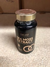 QUANTITY OF SEA MOSS EXTRACT 60 CAPSULES RRP £248: LOCATION - RACK D