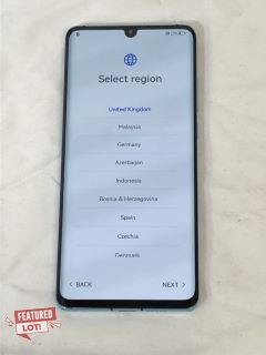 HUAWEI P30 PRO, 8GB RAM, DUAL SIM, 40 MEGAPIXEL QUADRUPLE CAMERA  SMARTPHONE: MODEL NO VOG-L29  [JPTE62620]: LOCATION - A2