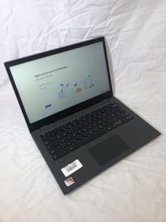 LENOVO CHROMEBOOK 14E 64GB EMMC LAPTOP: MODEL NO SL10R25219. AMD A4-9120C RADEON R4, 4GB RAM,   [JPTE62618]: LOCATION - K5