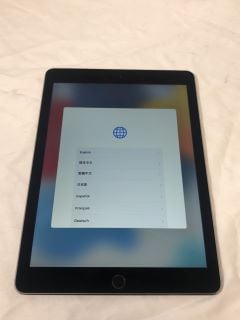 APPLE IPAD AIR 2 128GB TABLET WITH WIFI: MODEL NO A1567  [JPTE62715]: LOCATION - L3