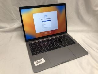 APPLE MACBOOK PRO 256GB SSD LAPTOP: MODEL NO A1708. INTEL CORE I5-7360U, 8GB RAM,   [JPTE61749]: LOCATION - N1