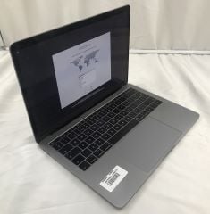 APPLE MACBOOK PRO (2017) 251GB LAPTOP: MODEL NO A1708. INTEL CORE I5-7360U, 8GB RAM, 13" SCREEN  [JPTE62501]: LOCATION - A2