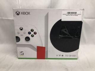 MICRSOFT XBOX SERIES S GAME CONSOLE: MODEL NO 1884  [JPTE60666]: LOCATION - O1