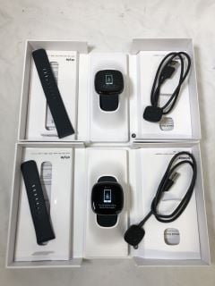 X2 FITBIT SENSE SMARTWATCH MODEL: FB512 [JPTE62862]: LOCATION - O3