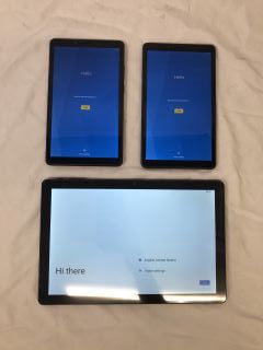 2X LENOVO TAB M7 + GOODTEL 10.1"   TABLET WITH WIFI.  [JPTE62878]: LOCATION - P1