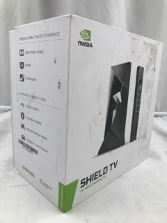 NVIDIA SHIELD TV 4K HDR ANDROID TV PRO SMART TV BOX (RRP - £189): MODEL NO P2897  [JPTE62845]: LOCATION - Q1