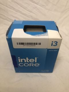 INTEL CORE I3-14100 14TH GEN CPU: MODEL NO BX8071514100  [JPTE62844]: LOCATION - Q2