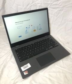 LENOVO CHROMEBOOK 14E 64GB EMMC LAPTOP: MODEL NO SL10R25219. AMD A4-9120C RADEON R4, 4GB RAM,   [JPTE62530]: LOCATION - A3