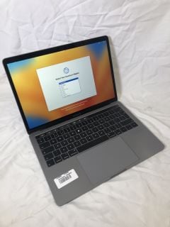 APPLE MACBOOK PRO 256GB SSD LAPTOP: MODEL NO A2159. INTEL CORE I5-8257U, 16GB RAM,   [JPTE62519]: LOCATION - A4