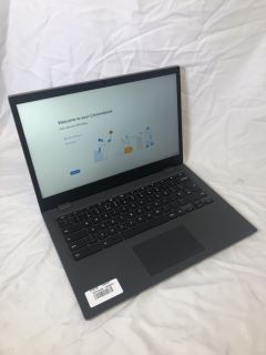 LENOVO CHROMEBOOK 14E 64GB EMMC LAPTOP: MODEL NO SL10R25219. AMD A4-9120C RADEON R4, 4GB RAM,   [JPTE62524]: LOCATION - A4