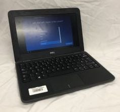 DELL LATITUDE 3190 64GB EMMC LAPTOP: MODEL NO P26T. INTEL CELERON N4120, 4GB RAM, 11.6" SCREEN  [JPTE62464]: LOCATION - C1