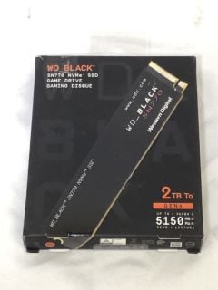 WD BLACK 2TB SN770 M.2 NVME SSD: MODEL NO SDSSDE61-2T00  [JPTE62417]: LOCATION - A2