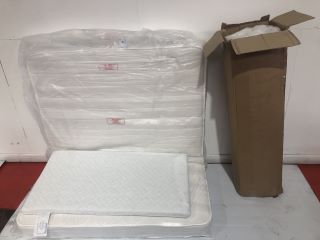 QTY OF ITEMS TO INCLUDE CRIB/TODDLERS MATTRESSES