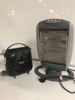 1 X BOX OF ASSORTED ITEMS TO INCLUDE DELONGHI KENWOOD ELECTRIC FAN HEATER MODEL: HFS30C24.DG