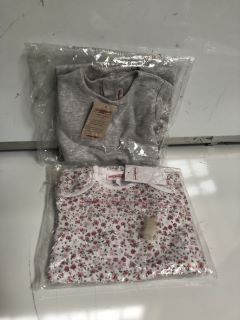 QTY OF "THE WHITE COMPANY" ITEMS TO INCLUDE "THE LITTLE WHITE COMPANY" CORD PINNY & TOP SET IN MULTICOLOUR - TOTAL RRP £152