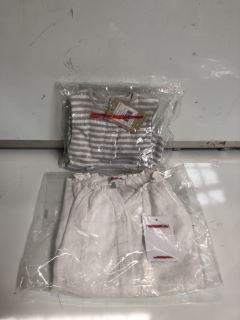 QTY OF "THE WHITE COMPANY" ITEMS TO INCLUDE "THE LITTLE WHITE COMPANY" FLEECE ROMPER IN BLUE "18-24 MONTHS" - TOTAL RRP £100