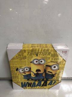 6 X 3 "MINIONS MOVIE" CANVAS PRINTS