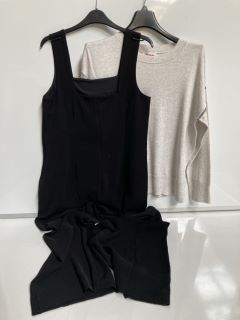 A QTY OF "THE WHITE COMPANY" TO INCLUDE SPARKLE DRESS 14 BLACK TOTAL RRP £326