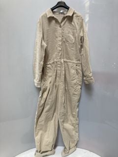 A QTY OF "THE WHITE COMPANY" CLOTHING TO INCLUDE ORGANIC COTTON CORD UTILITY JUMPSUIT 16 SAND TOTAL RRP £268