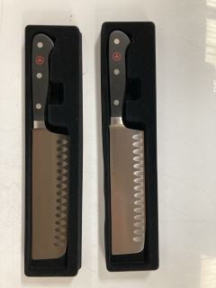 2 X WUSTHOF CLASSIC NAKIRI KNIFE (18+ ID MAYBE REQUIRED)