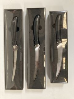 3 X ROBERT WELCH BONING & FILLETING KNIFE (18+ ID MAYBE REQUIRED)