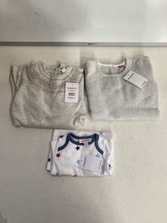 QTY OF ASSORTED THE LITTLE WHITE COMPANY ITEMS TO INCLUDE FAIRISLE SLIPPER SOCK ONE SIZE TOTAL RRP £164