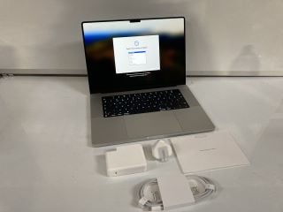 APPLE MACBOOK PRO 16", WITH APPLE M2 PRO CHIP, 16GB UNIFIED MEMORY/512GB SSD (MODEL NO: A2780) RRP £1450.00