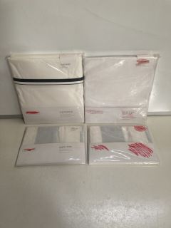 QTY OF ASSORTED THE WHITE COMPANY ITEMS TO INCLUDE SUPERKING CLASSIC PILLOWCASE 50X90 CM TOTAL RRP £164