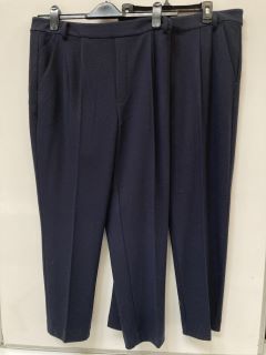 QTY OF THE WHITE COMPANY ITEMS TO INCLUDE WOOL RICH BACK TAPERED TROUSER SIZE 14 NAVY TOTAL RRP £238