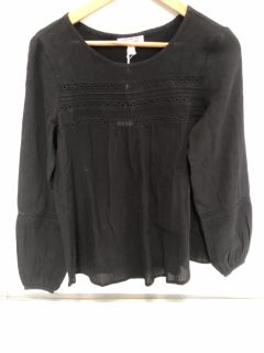 QTY OF THE WHITE COMPANY ITEMS TO INCLUDE JERSEY LACE INSERT BOHO TOP BLACK SIZE 8 TOTAL RRP £199