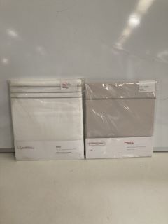 QTY OF THE WHITE COMPANY ITEMS TO INCLUDE OXFORD PILLOW CASE STANDARD 50X75 TOTAL RRP £224